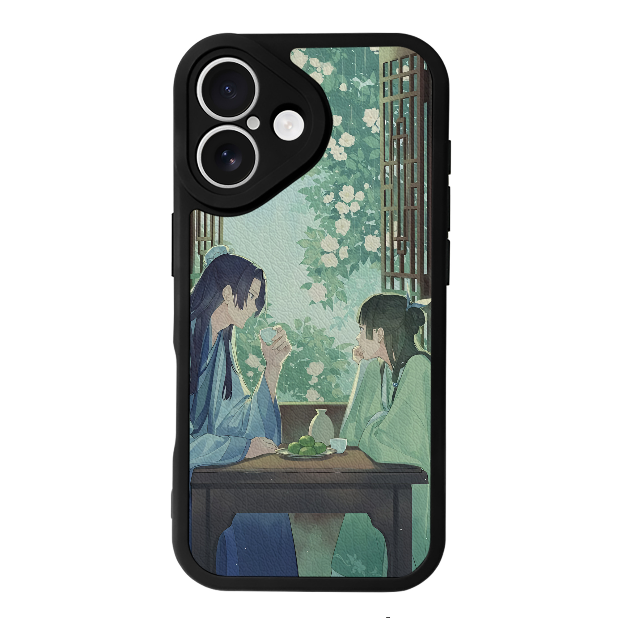 （画像用） 薬屋のひとりごと The Apothecary Diaries 【iPhone 16シリーズ対応】シリコンスマホケース（レザー調） 材質：シリコン